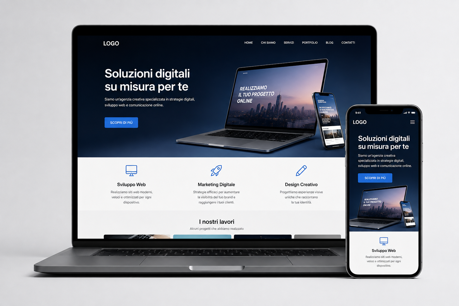 Sito web aggiornabile