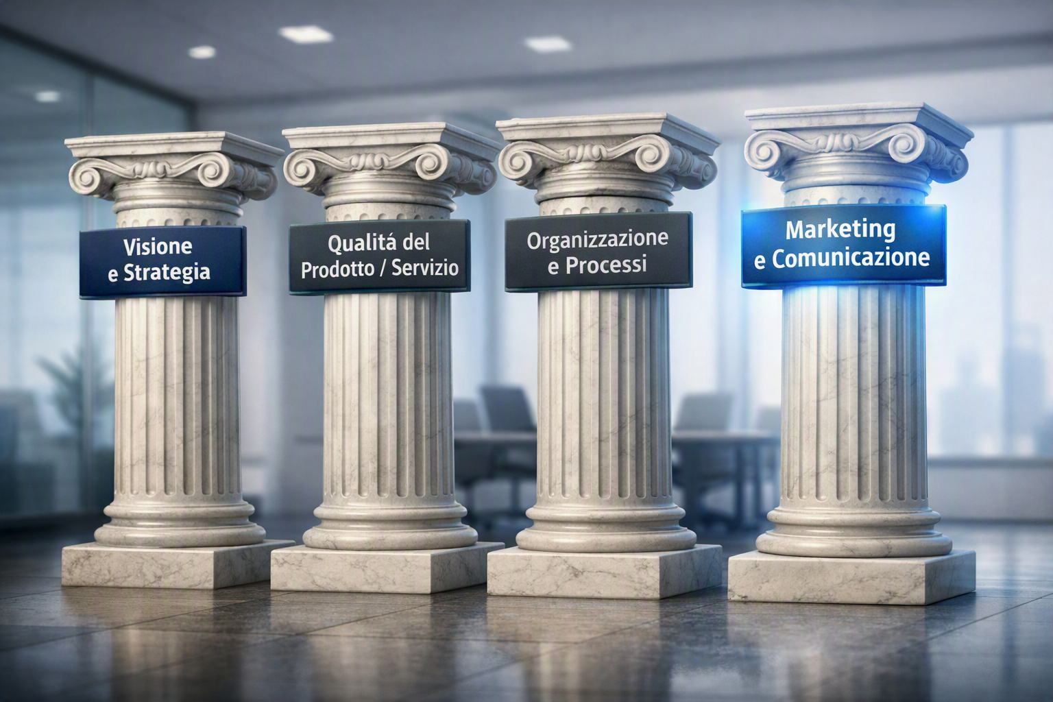 Le colonne portanti di un’azienda di successo