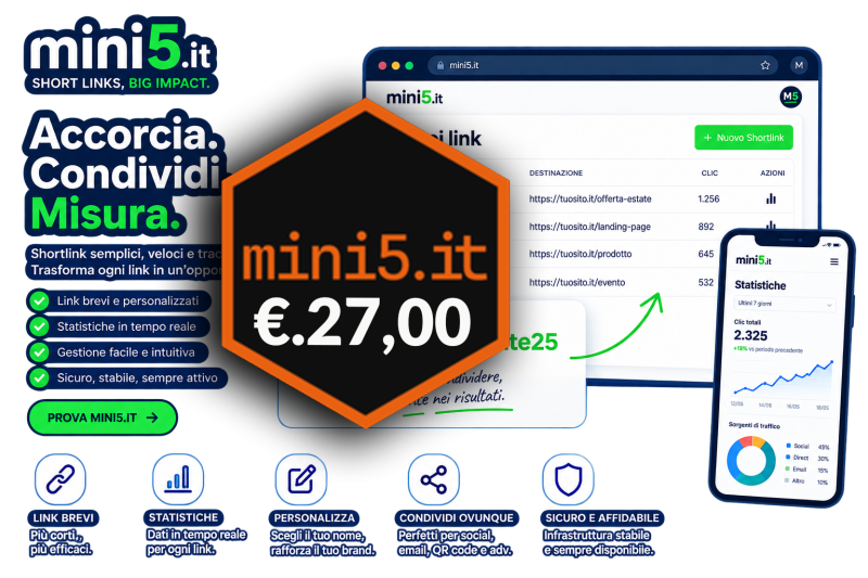 shortlink business by mini5.it