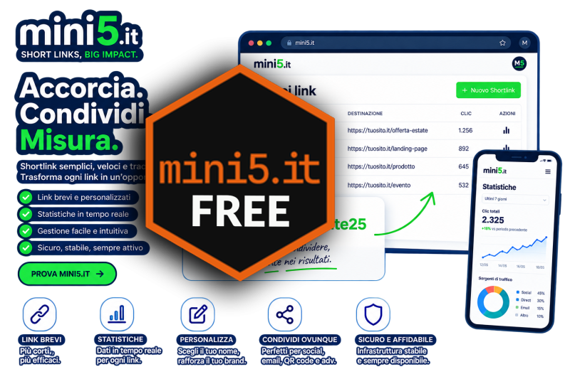 shortlink free by mini5.it